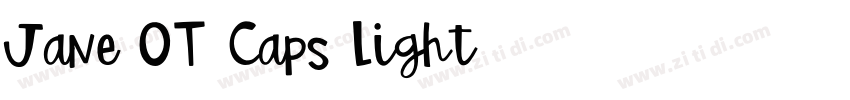 Jane OT Caps Light字体转换
